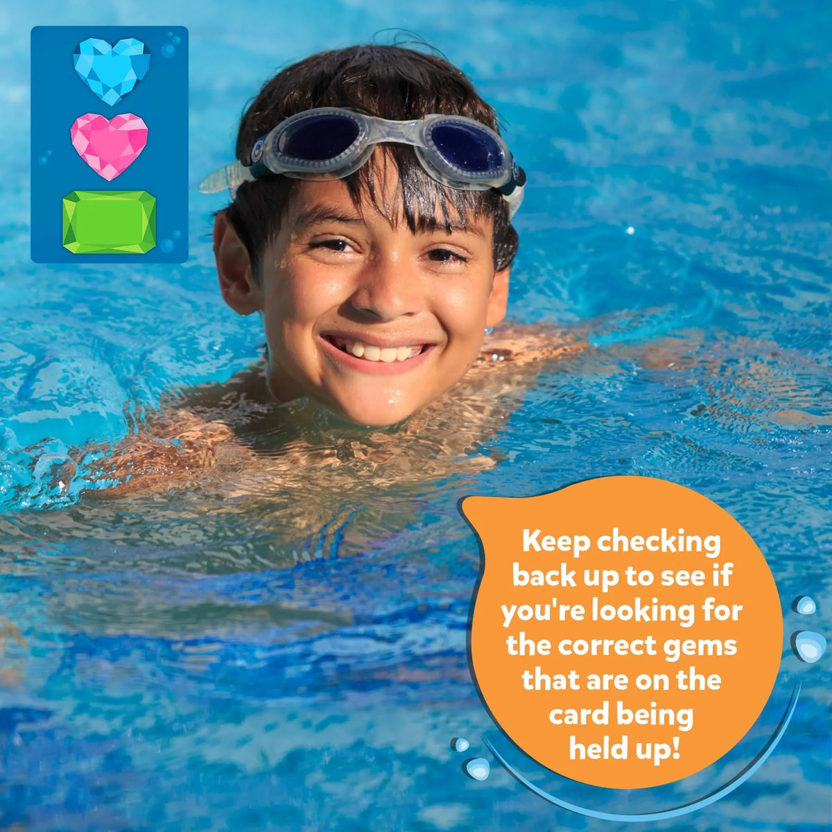 🔥Last Day 49% OFF - 🏊‍♂️Pool Toys - Seek & Splash, Search & Find Water Game