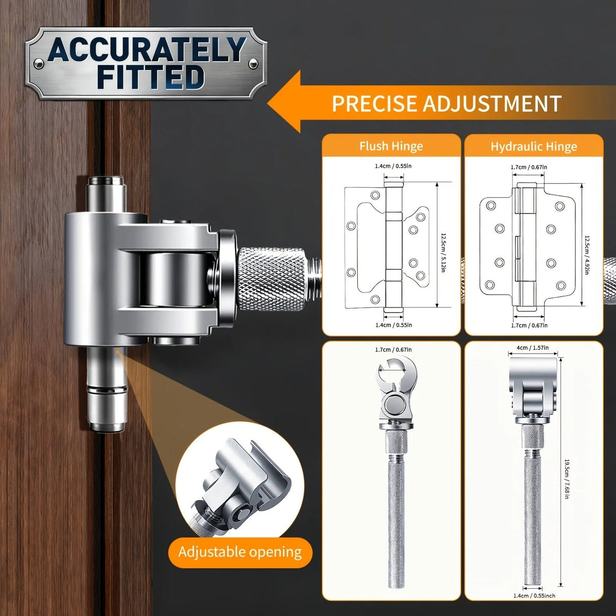 🎉🔧 Door Hinge Adjustment Wrench | Precision Cabinet & Door Hinge Alignment Tool