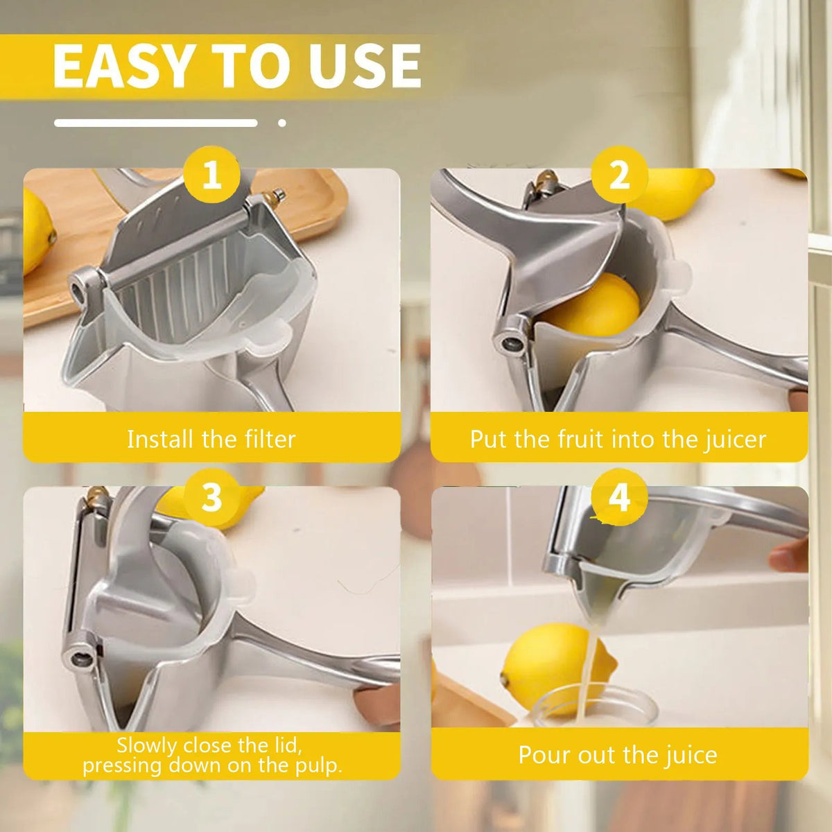 🎉Citrus Squeezer | aluminum alloy or PP🍋