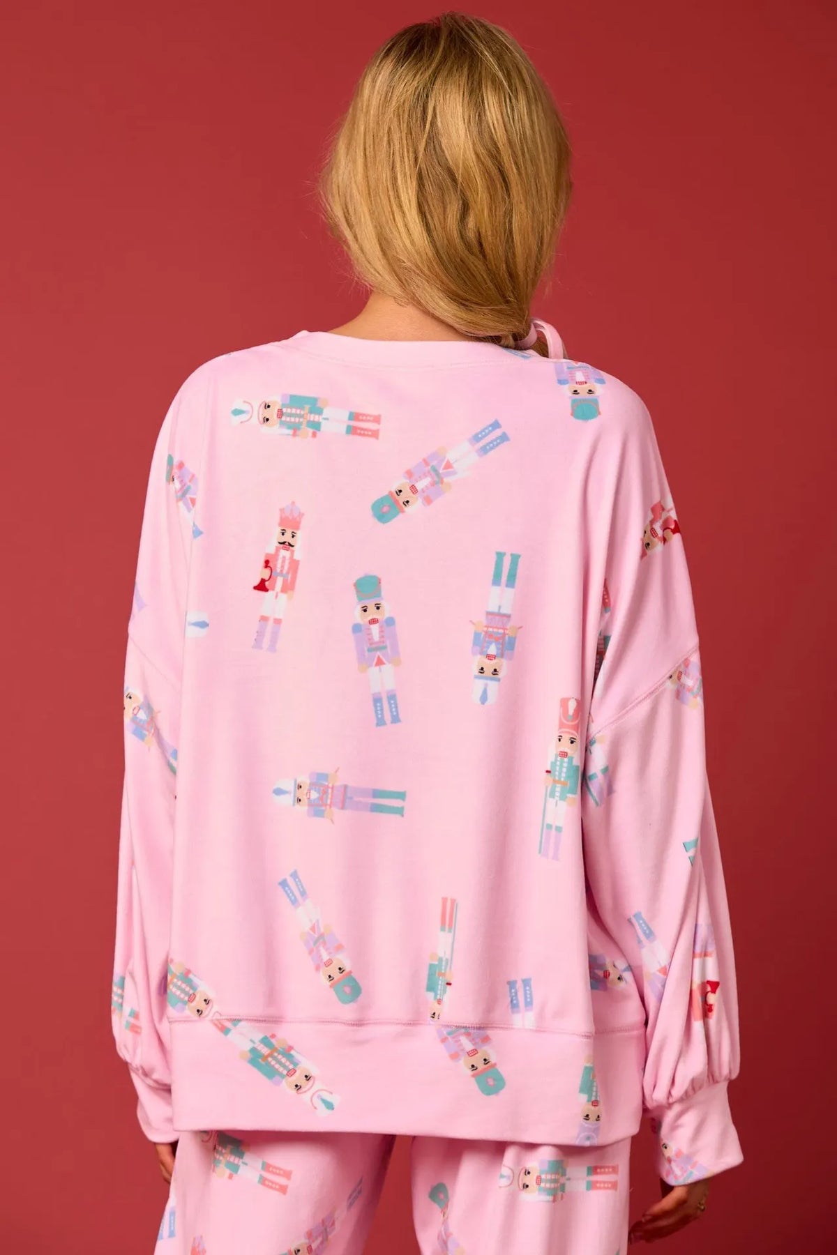 CHRISTMAS TREES AND BOWS PAJAMA SET