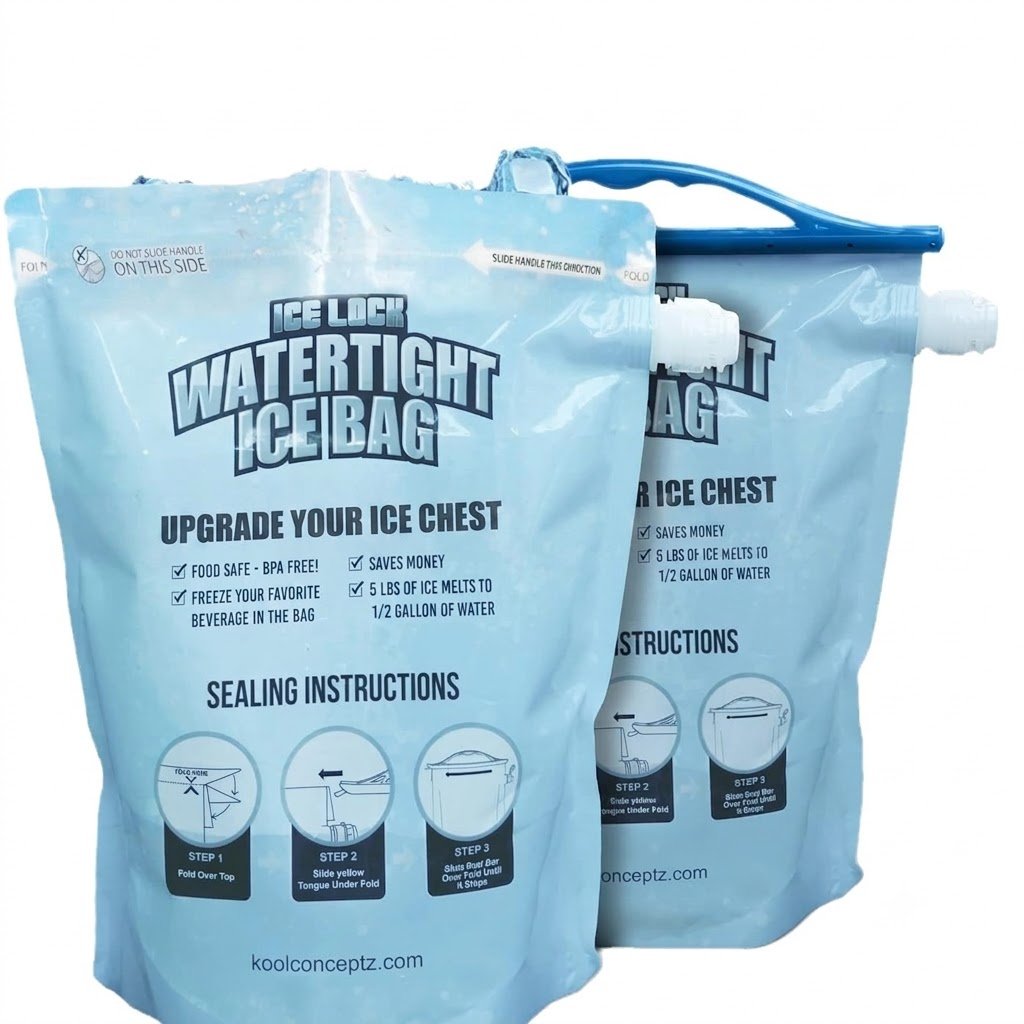 🔥HOT SALE🔥Large-Capacity Leak-Proof Ice Bag – Reusable Cooler Ice Pack – Durable, Instant-Use Cooling Solution