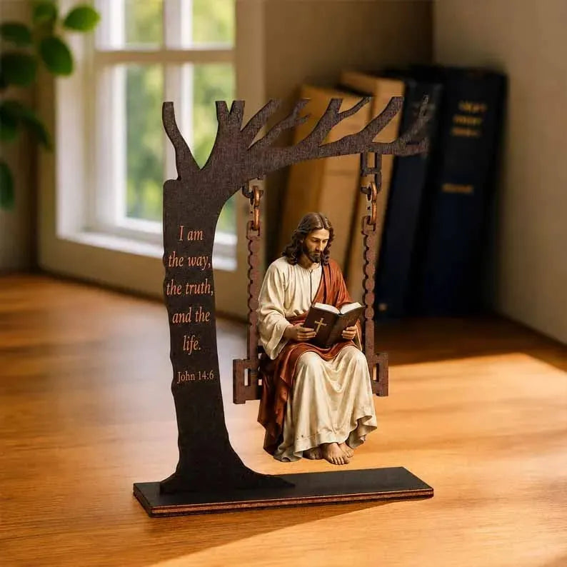 🎉49% OFF - ✝️📚Christian Jesus Swing Ornament