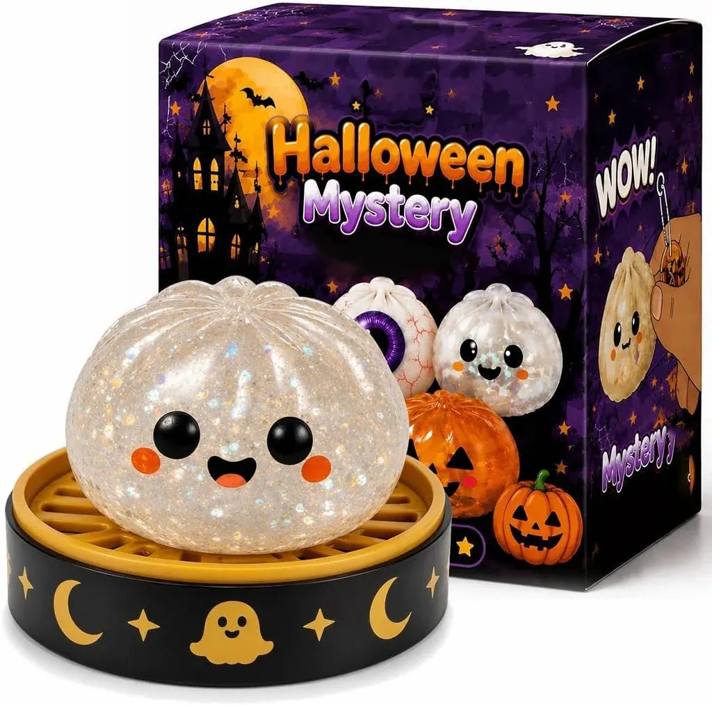 🔥Cute Halloween Scary Ghost Maruko Squeeze Toy Set