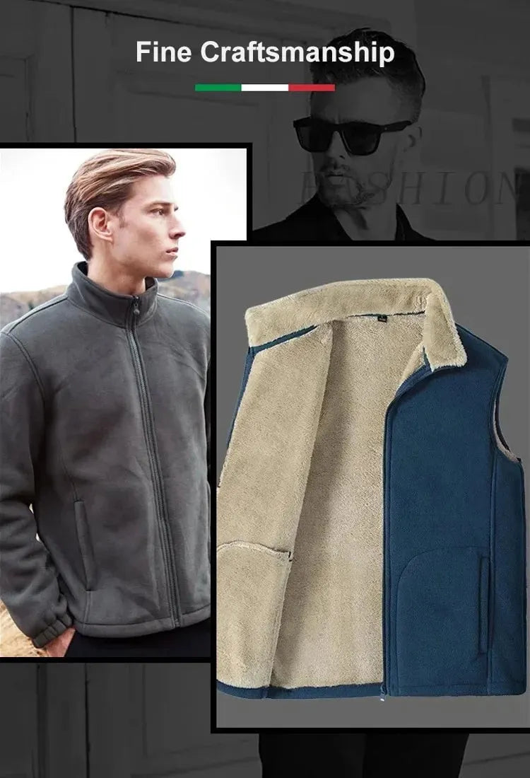 Men's Lambswool Vest (Buy 2 Free Shipping)