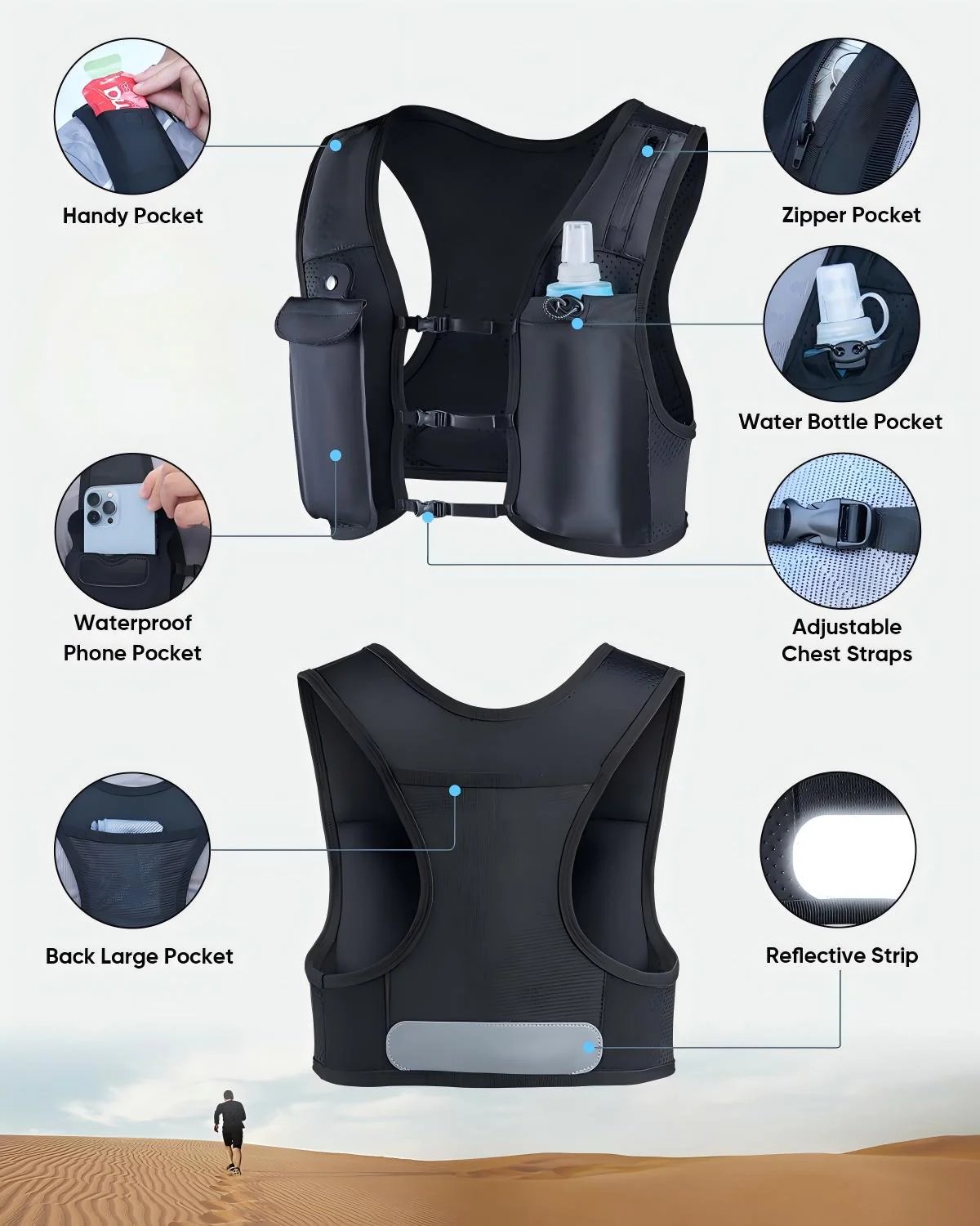 🔥HOT SALE🔥Running Hydration Vest