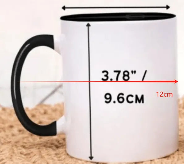 Fuck This Shit Mug, Hidden Message Funny Ceramic Coffee Mugs