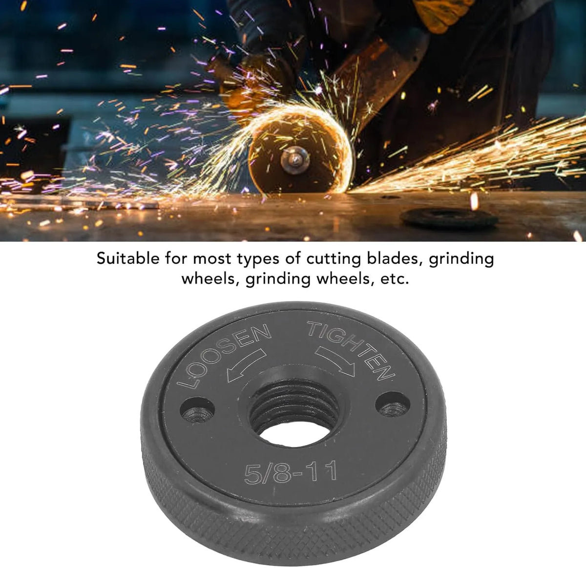 🎉💥5/8‐11 Angle Grinder Flange Nut