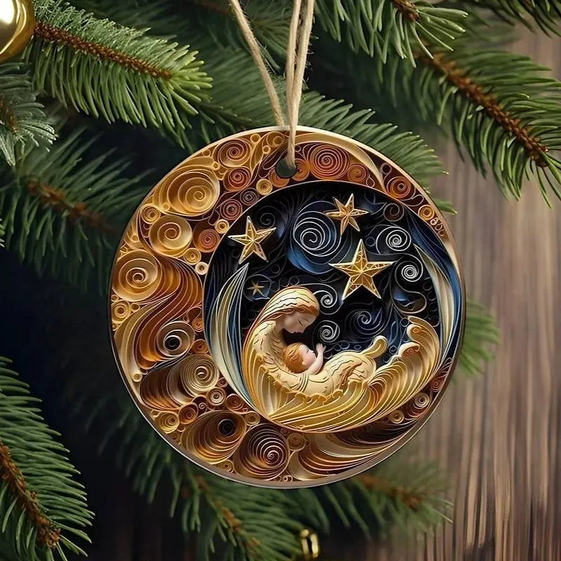 🔥LAST DAY 49% OFF- ✨3D Quilling Christmas Ornaments
