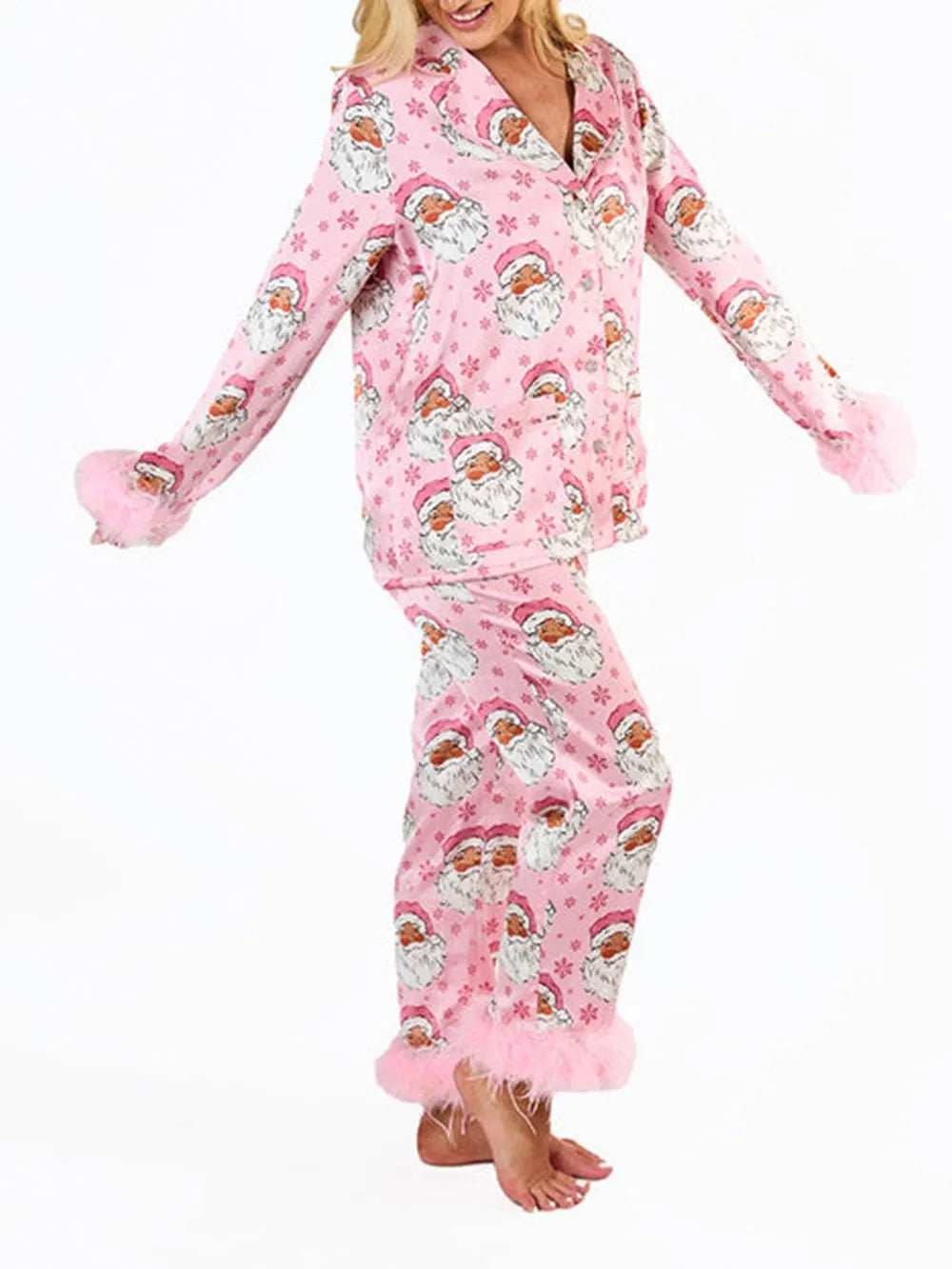 PINK CHRISTMAS BIANCA PAJAMAS