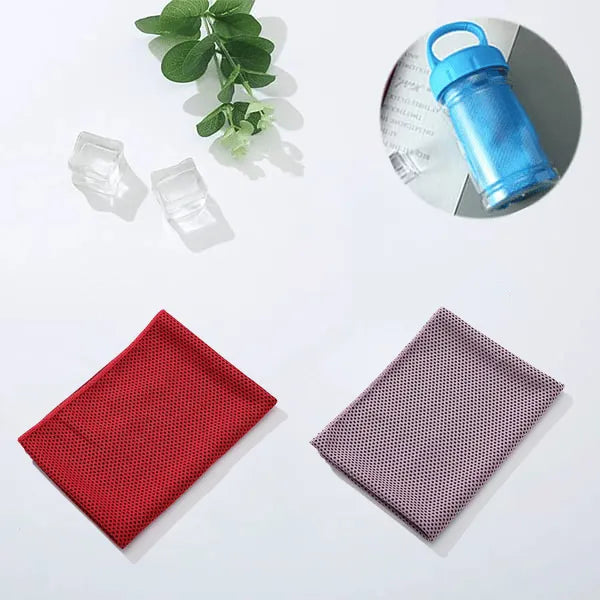🎉BUY 1 GET 1 FREE🌞Cooling Bottle - Cold Sweat Towel You Can Use Anywhere, Anytime! Reusable Soft Absorbent Cooling Portable