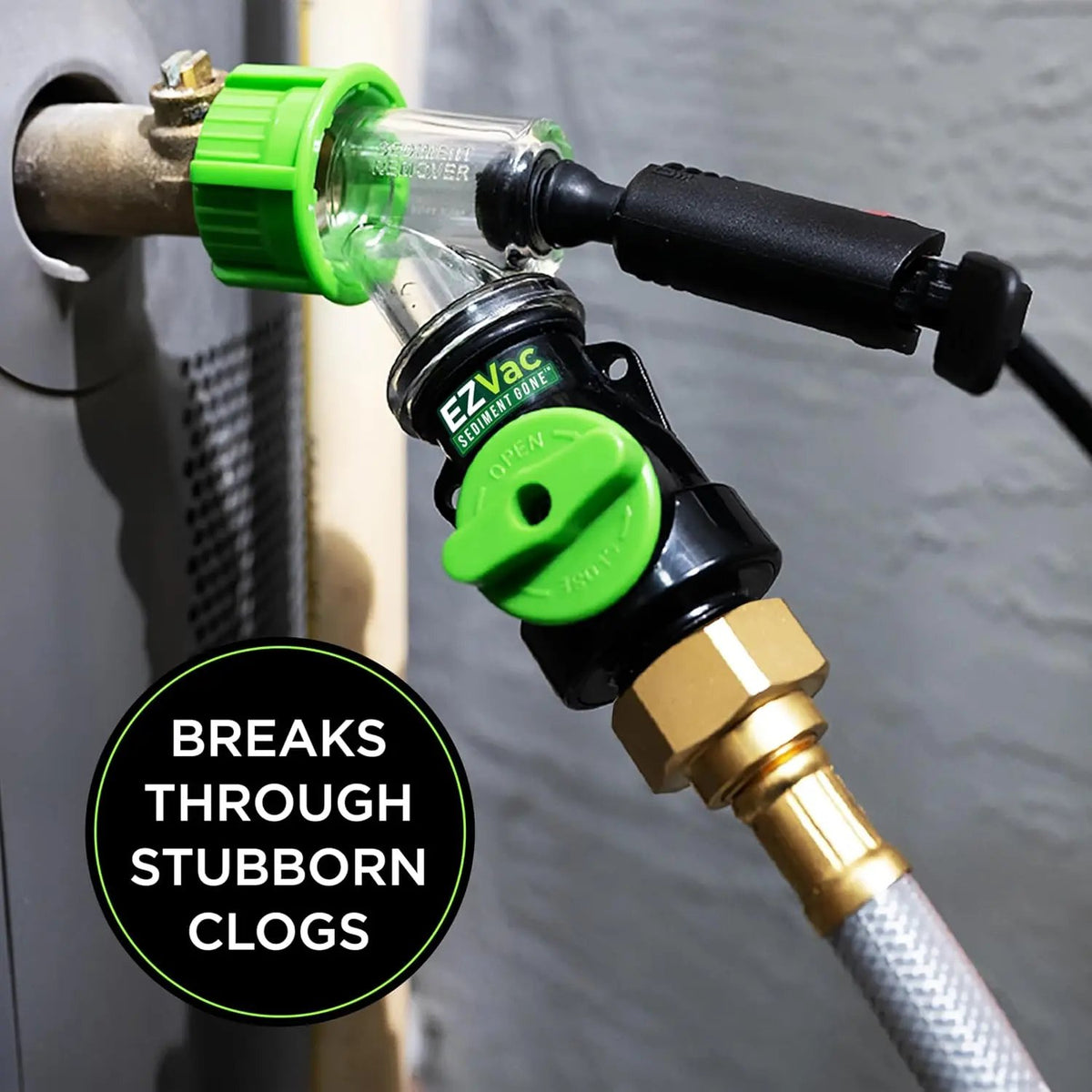 🎉Sediment Gone Water Heater Cleaning Tool – Removes Sediment Buildup & Improves Performance