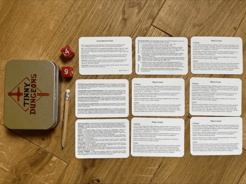 Minimalist Pocket RPG in a Tin Box