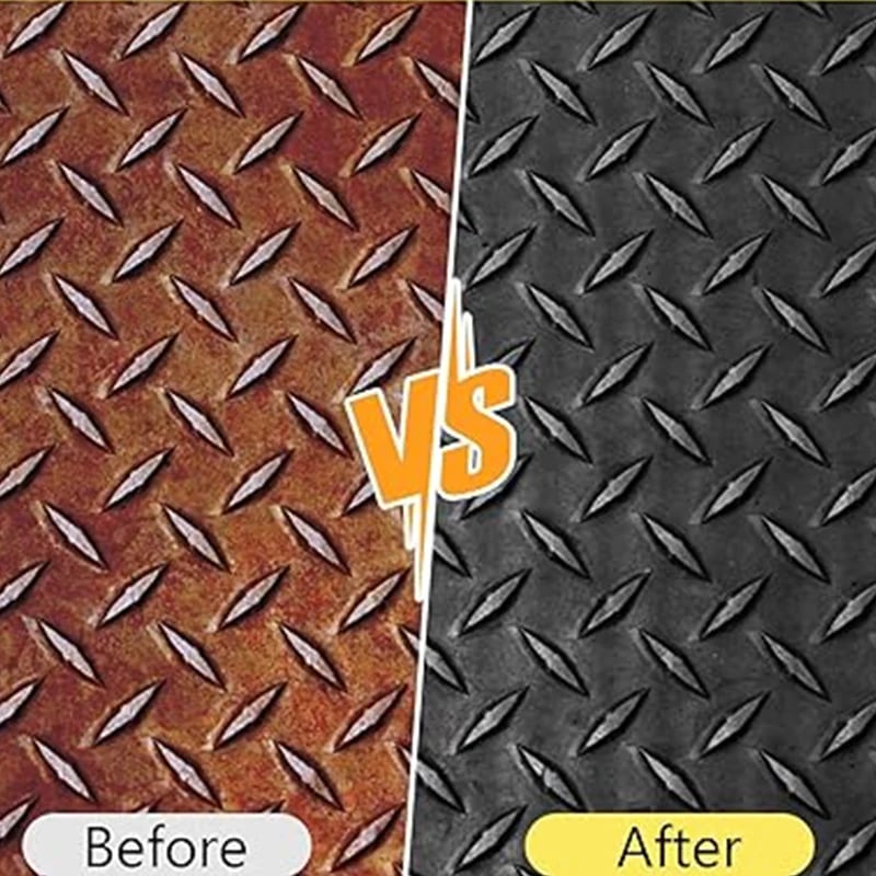 🔥HOT SALE🔥⏳Time-Limited Special⏰Rust Converter Metallic Paint – One coat stops rust, no sanding, no fumes. Dries to a sleek metal finish. Perfect for garden tools & gates. 🔨🛡️