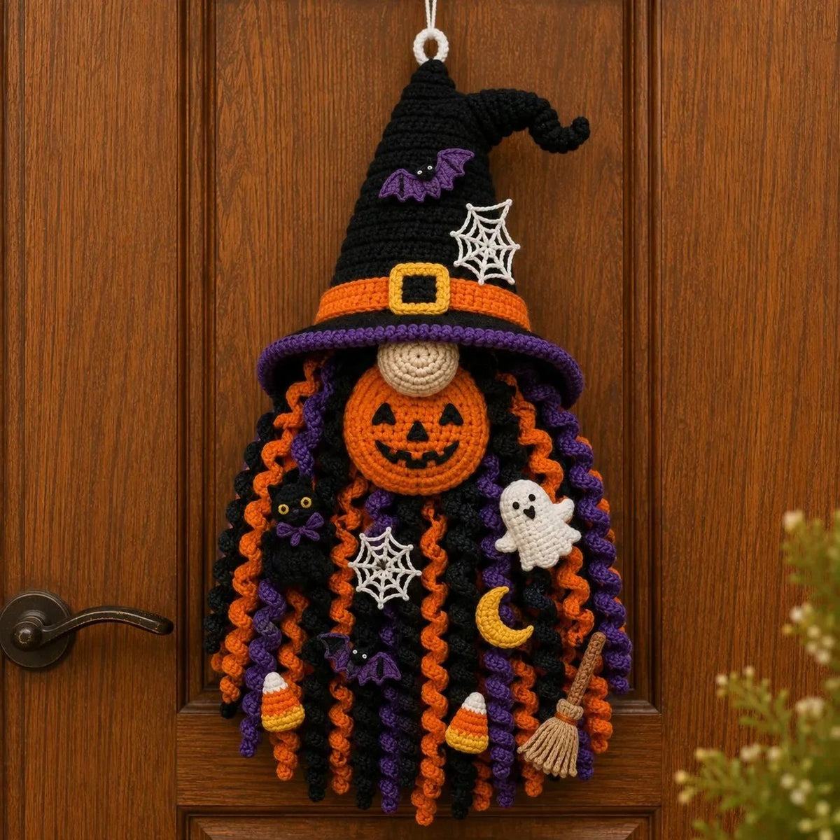 🎉🧶 DIY Dimensional Seasonal Crochet Door Hanger Kit Collection | Coordinated Yarn, Filling, Accessories & Step-by-Step Instructions Included 💕