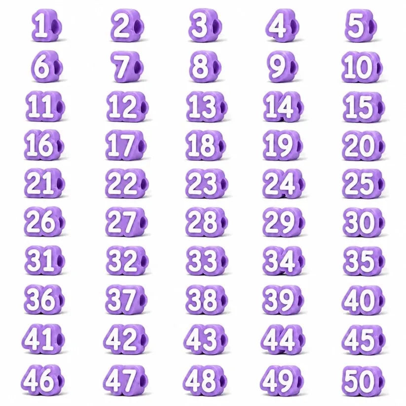 🎁Last Day 50% OFF - Numbered Pencil Toppers