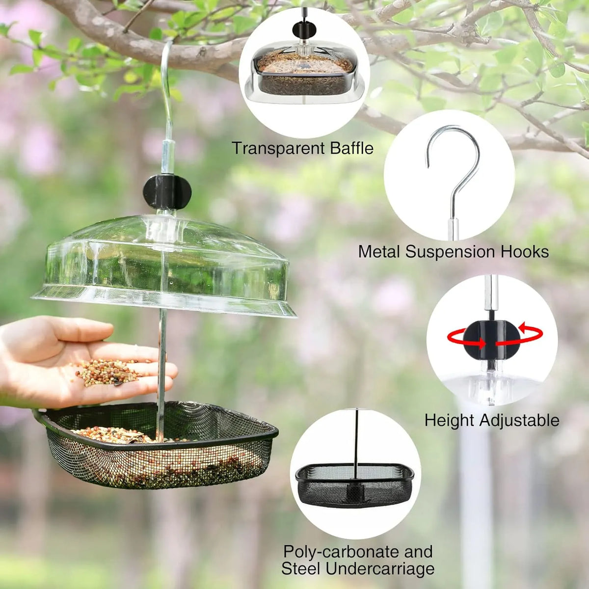 ⚡️FLASH SALE 49% OFF - Hanging Wild Bird Feeder Station