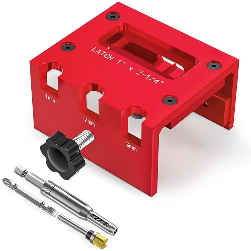 🎉Door Latch Mortising Tool Kit for Wood Doors