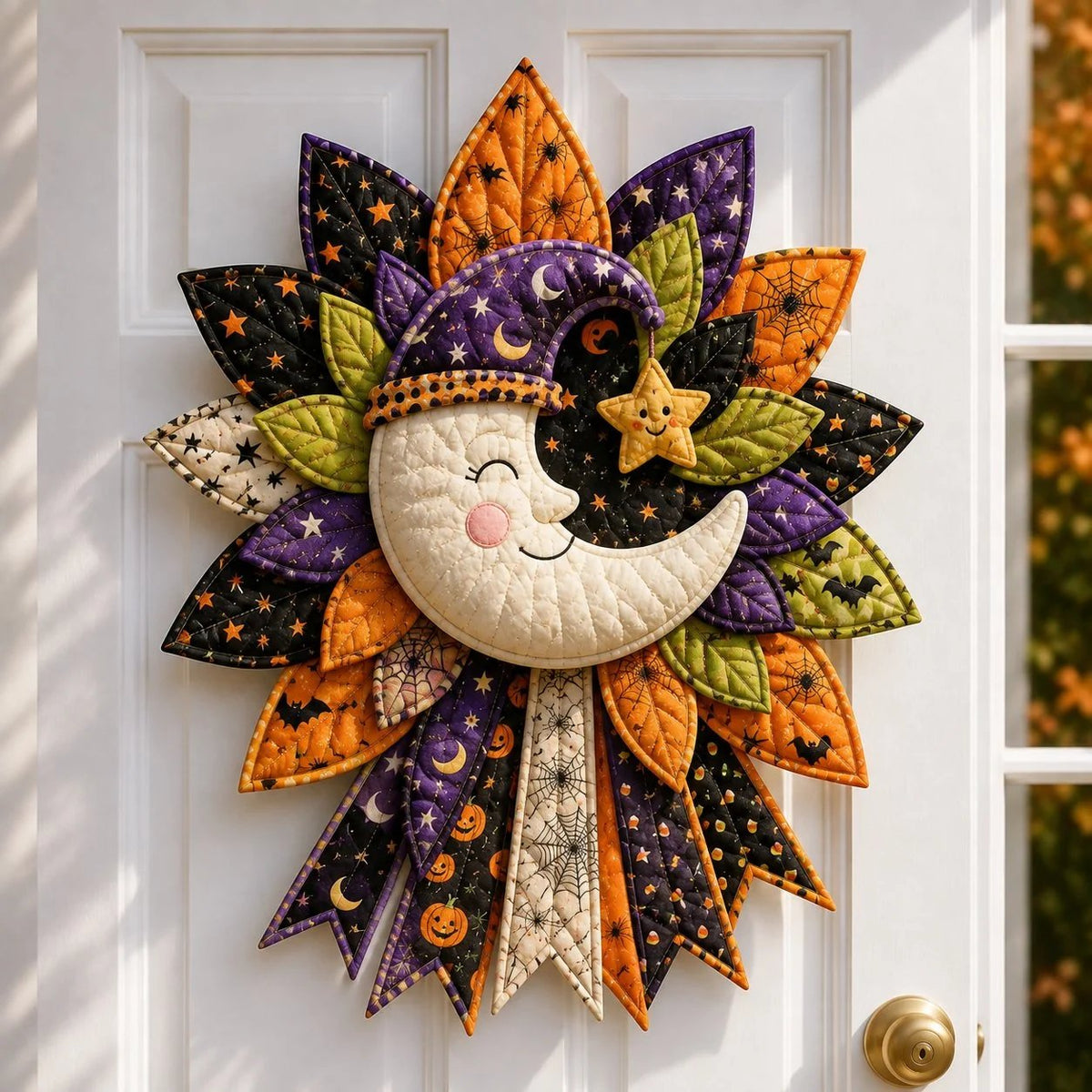 🔥HOT SALE🔥🎉🎃 Beginner-Friendly Oversized Halloween Character Quilted Door Hanger Sewing Kit | Complete Kit with All Tools & Step-by-Step Guide Included 💕