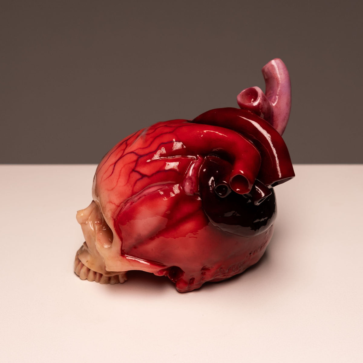 💀The Tell-Tale Heart Skull ❤️
