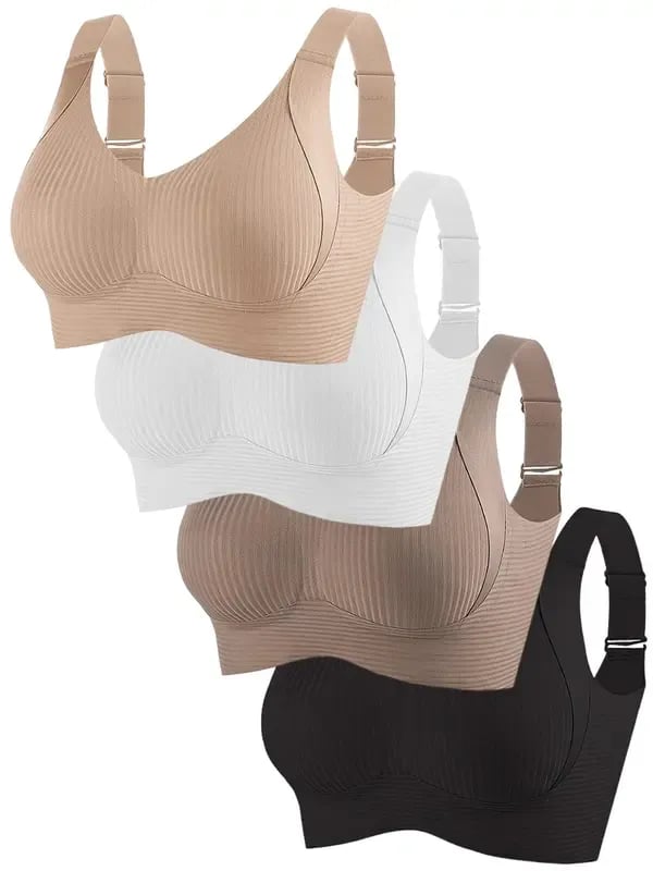 🎁Last Day Buy 1 Get 3 Packs 🔥 Super firming bra | Wire-free push-up bra 👍 No more sagging breasts