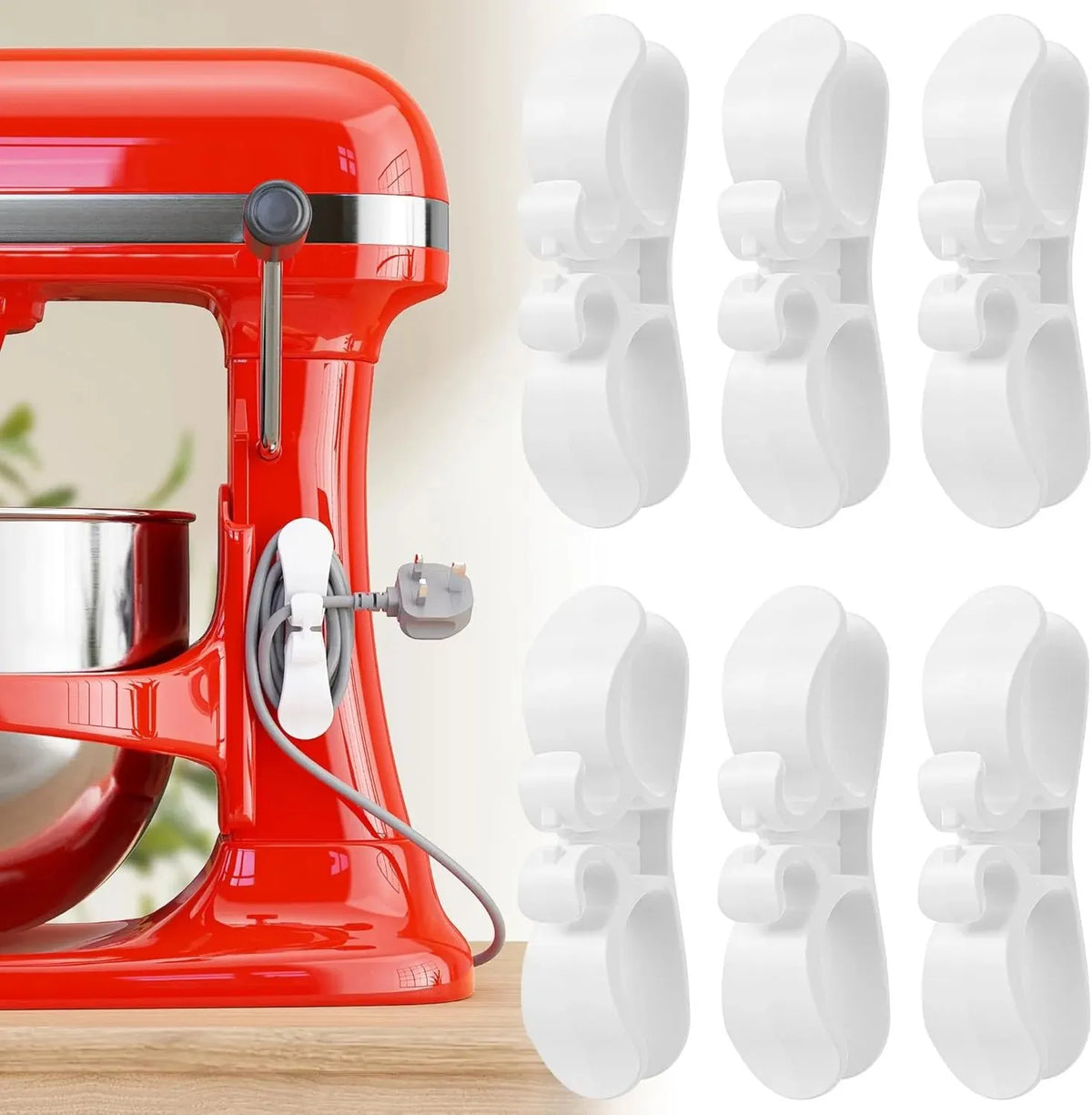 🔥HOT SALE🔥6-Pack Upgraded Appliance Cord Organizer