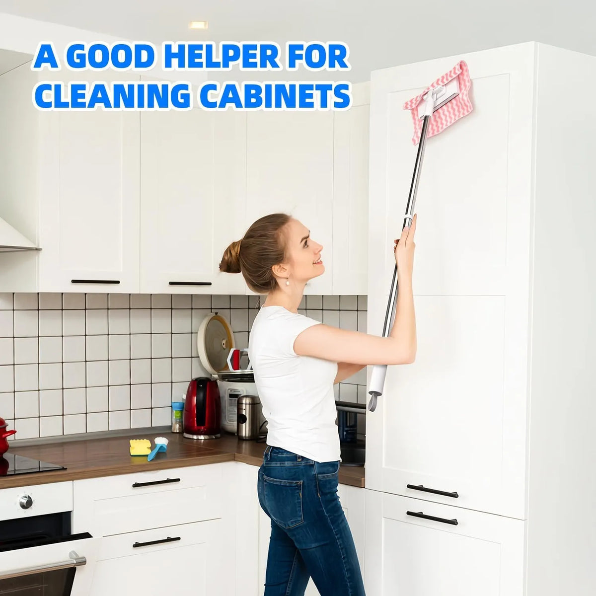 🎉Use Any Old Cloth! The Smart Tooth-Grip Mop That Saves You Money. 💰👕