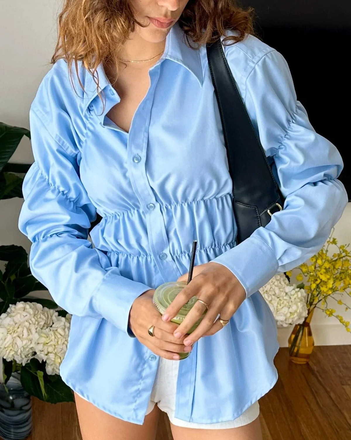 Scrunched Shirt - BUY 2 FREE SHIPPING