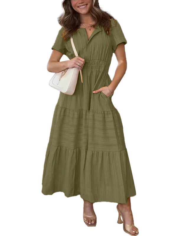 New Boho A-line Flowy Maxi Dress 💃Buy 2 Free Shipping