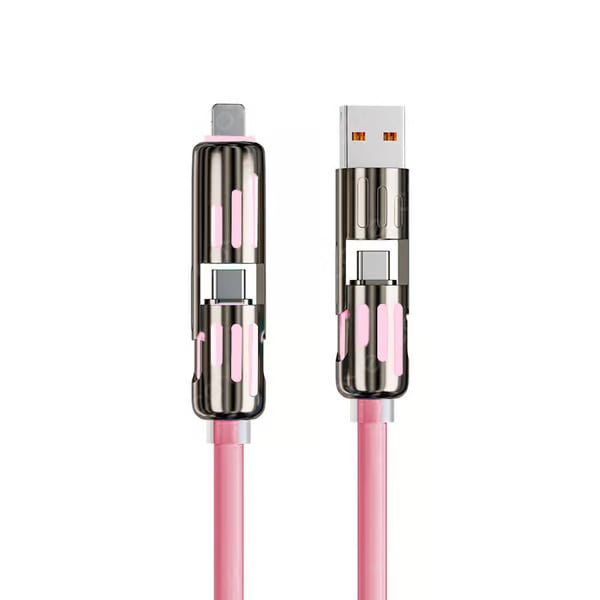 🔥 4-in-1 USB Charging Cable fast charging👍Buy 2 Free Shipping