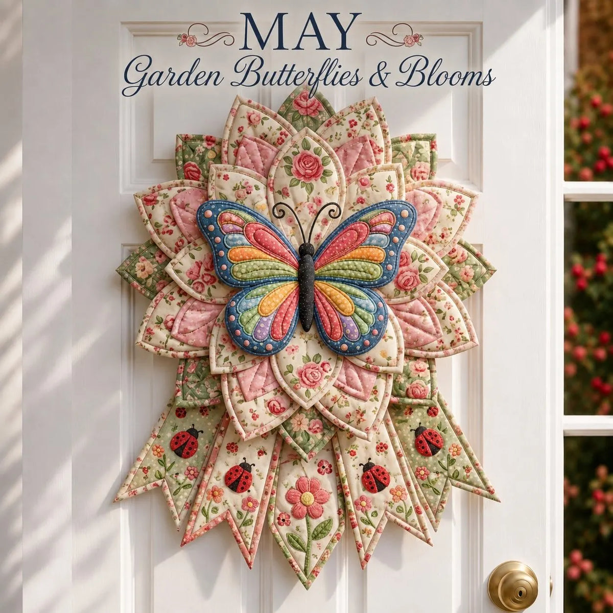 🎉 Beginner-Friendly 12-Month Themed 3D Quilted Door Hanger Sewing Kit Collection | Complete Kit with Coordinated Fabrics, Sewing Materials & Step-by-Step Guide Included 💕