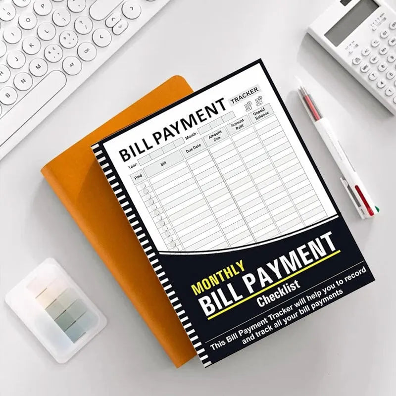 🔥Bill Tracker Notebook - 🎁BUY MORE SAVE MORE