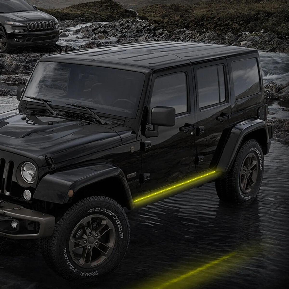 🔥LED tailgate lights, turn signals and driving and reversing lights🔥
