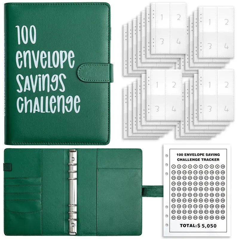 🔥Last 4 hours Sale: Save 50% -100 Envelopes Money Saving Challenge