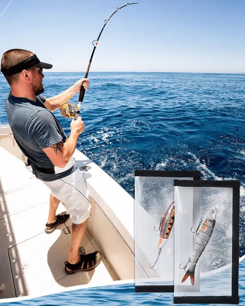 🔥Last Day 50% OFF - 🐟Clear PVC Fishing Lure Wraps for Safety & Store