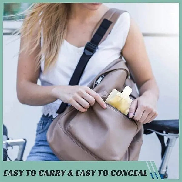 (🌷Summer SALE - 48% OFF) Portable Travel Fluid Makeup Packing Bag(10 Pcs)