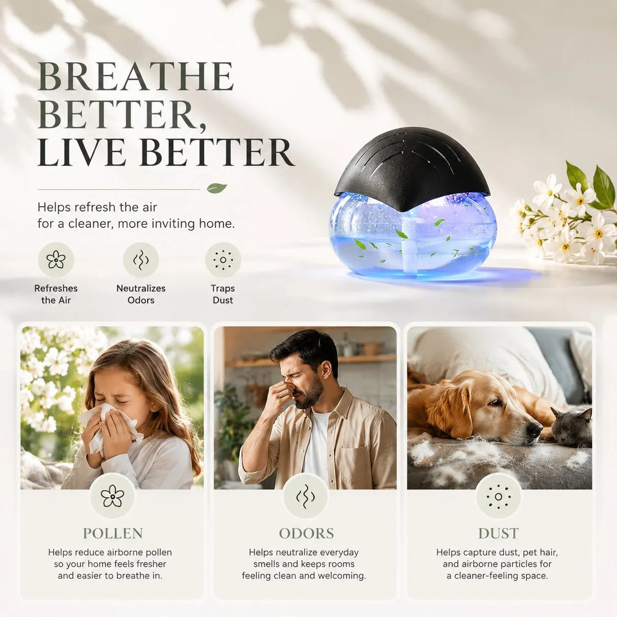 ⚡Hot Sales 49% OFF🔥 Fresh Air Revitalizer Diffuser