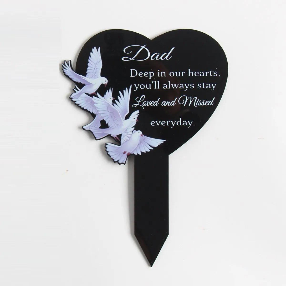 💖Eternal Heart Memorial Plaque