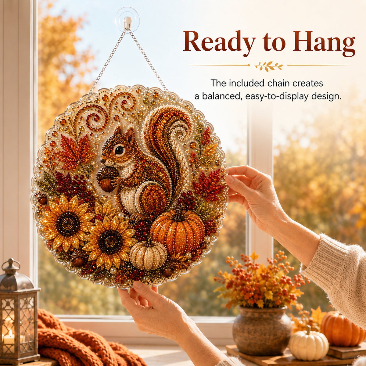 🔥Last Day 49% OFF - 🍂✨Autumn Diamond Painting Hanging Ornament(📦Buy 2 Free Shipping)