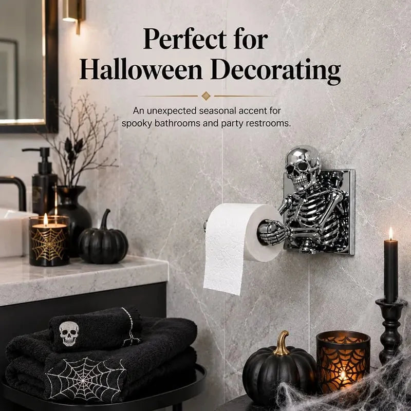 🎉 Skull Toilet Paper Holder(17*18cm)