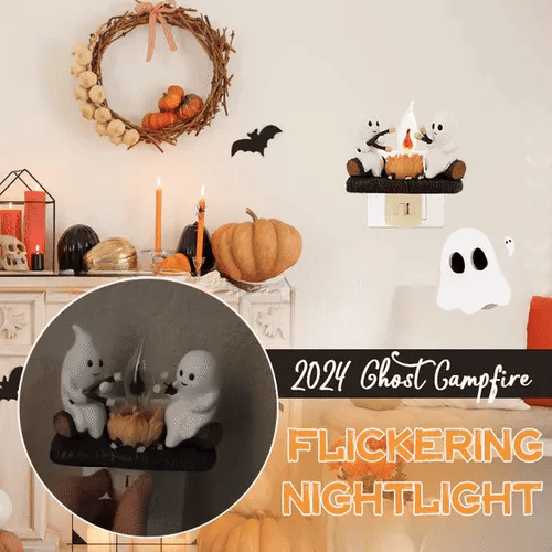 🔥🔥 Hot Selling Now & Ghost Campfire Flickering Nightlight✨🔥👻