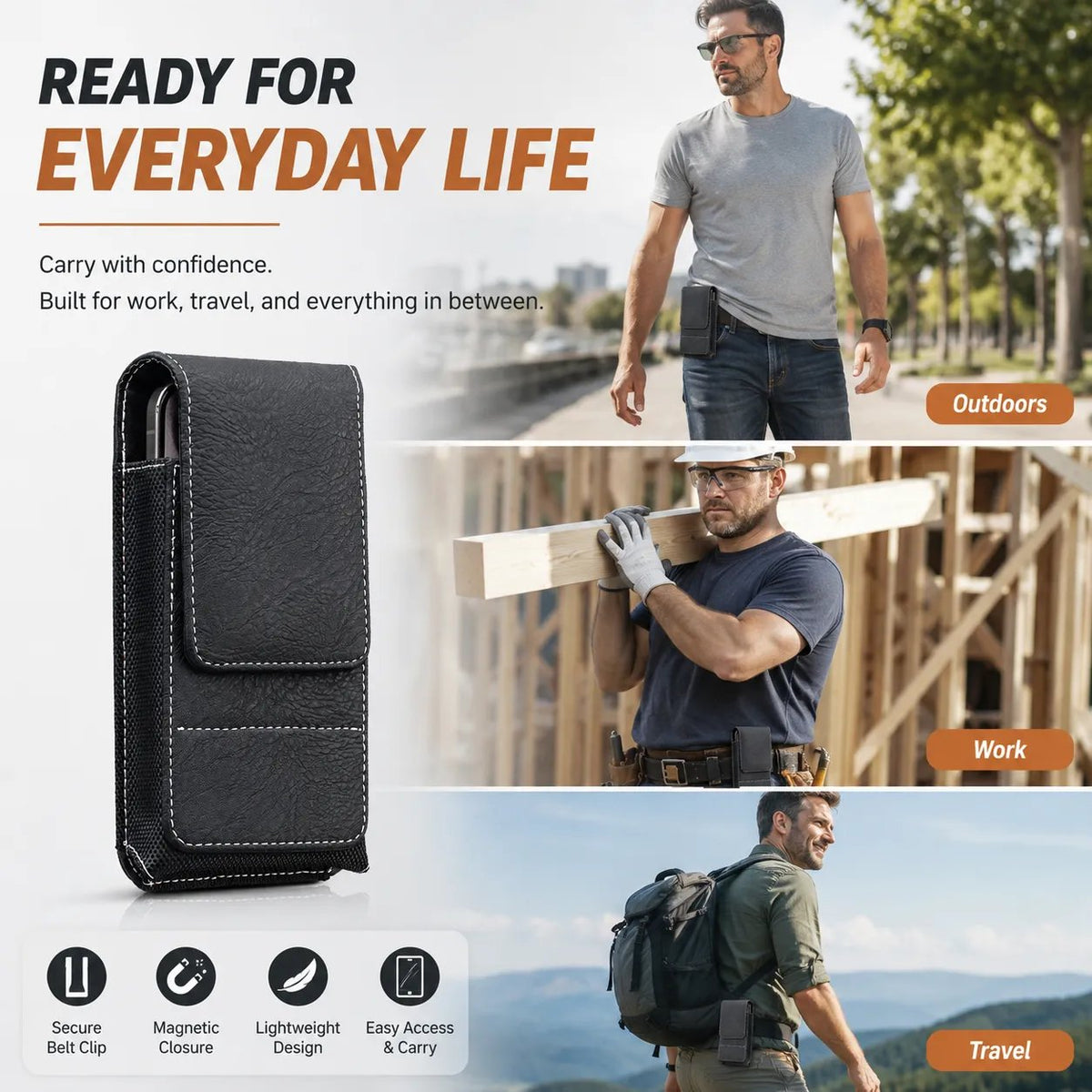 🔥HOT SALE🔥📱 Hands-Free Waist Phone PouchTM Keep Your Phone Safe & Accessible Wherever You Go