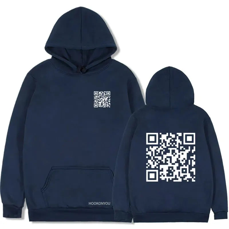 Funny FU QR Code Hoodie(Buy 2 Get Free Shipping)