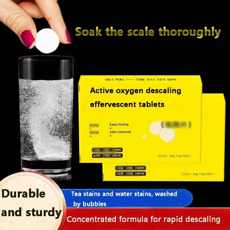 🔥BFCM Hot Sale - Active oxygen descaling and oil removing effervescent tablets