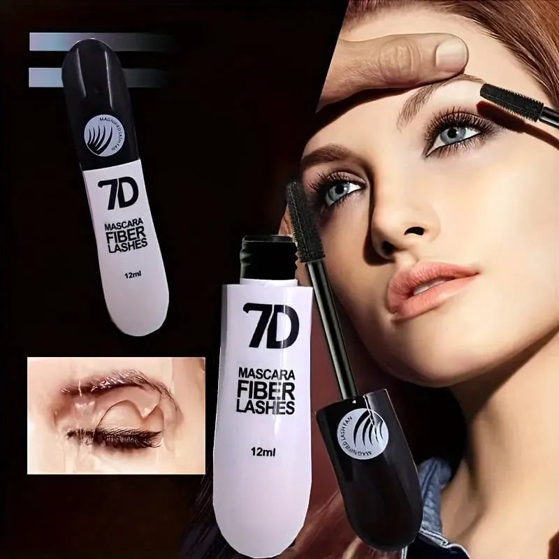 🎉👁️✨ 7D Waterproof Fiber Mascara – Instantly Lifts, Lengthens & Volumizes!