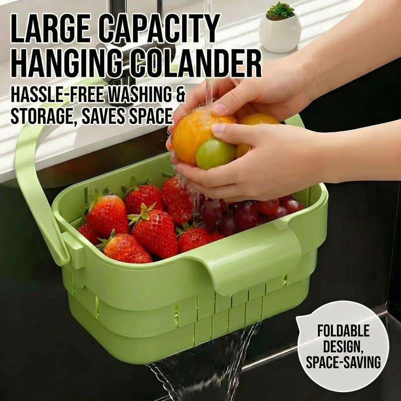 🔥HOT SALE🔥Foldable Hanging Kitchen Sink Drain Basket🧺