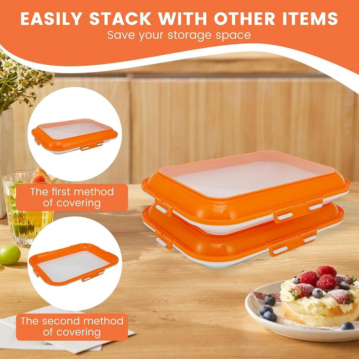 🔥HOT SALE🔥Reusable Flexible-Film Food Preservation Tray
