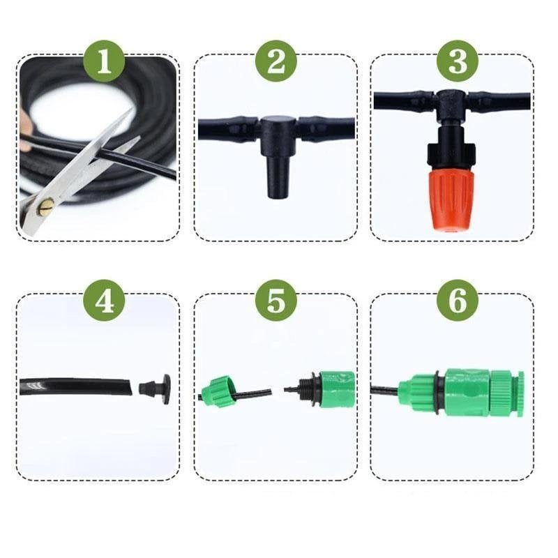 🔥Summer Hot Sale 💝 Mist Cooling Automatic Irrigation System