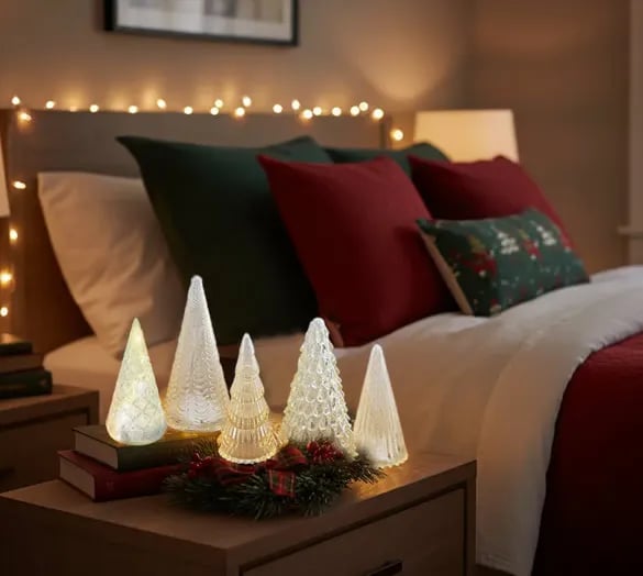 🎉BFF Collection Set of 5 Illuminated Trees