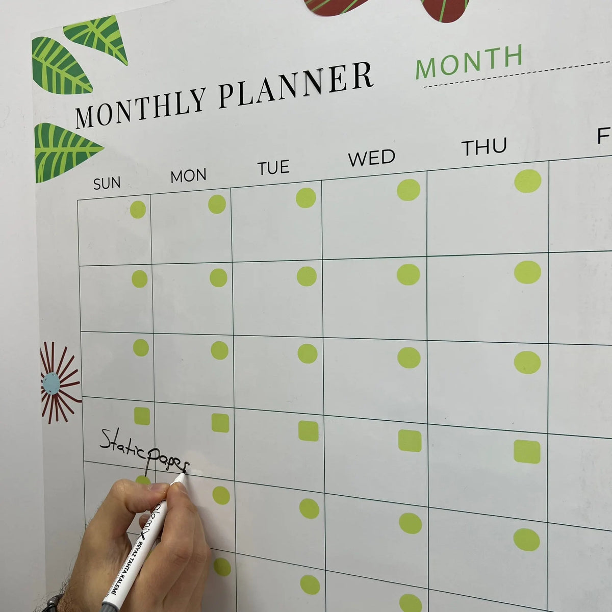 🔥LAST DAY 50% OFF - 🗓️✨Personalized Plan Wall Calendar