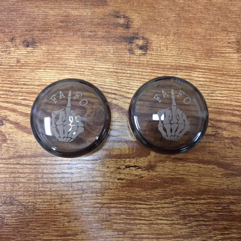 Funny Motorcycle Lens Cover ( 1 pair )